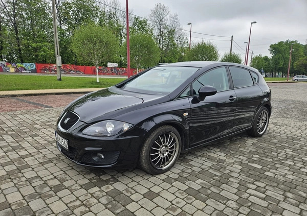 Seat Leon cena 24900 przebieg: 124000, rok produkcji 2009 z Czempiń małe 121